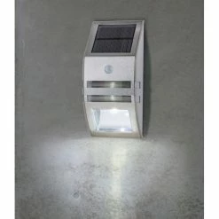 Globo LOGAN Solarleuchte LED Schwarz, 2-flammig, Bewegungsmelder -Außenleuchten Verkäufe globo logan solarleuchte 334812 2