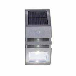 Globo LOGAN Solarleuchte LED Schwarz, 2-flammig, Bewegungsmelder -Außenleuchten Verkäufe globo logan solarleuchte 334812 4