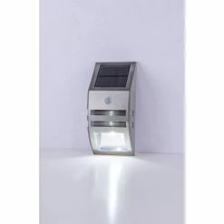 Globo LOGAN Solarleuchte LED Schwarz, 2-flammig, Bewegungsmelder -Außenleuchten Verkäufe globo logan solarleuchte 334812 7