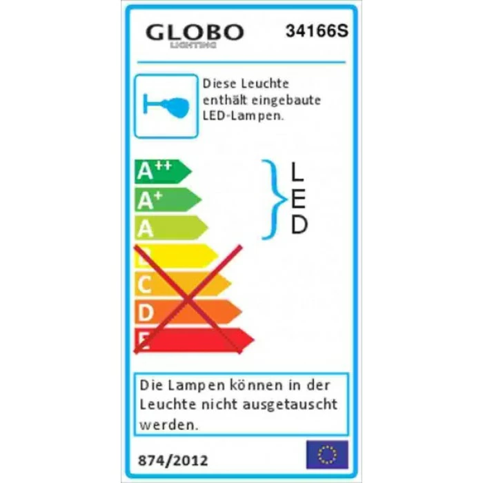 Globo MOONLIGHT Aussenleuchte LED Anthrazit, 1-flammig, Bewegungsmelder 2 Globo MOONLIGHT Aussenleuchte LED Anthrazit, 1-flammig, Bewegungsmelder – Bild 2