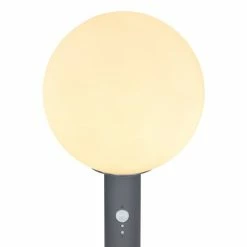 Globo OSSY Sockelleuchte Anthrazit, 1-flammig, Bewegungsmelder -Außenleuchten Verkäufe globo ossy sockelleuchte 31862s 2