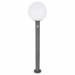 Globo OSSY Wegeleuchte Anthrazit, 1-flammig, Bewegungsmelder -Außenleuchten Verkäufe globo ossy wegeleuchte 31863s 2