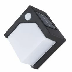 Globo Solar Außenwandleuchte LED Schwarz, 8-flammig, Bewegungsmelder -Außenleuchten Verkäufe globo solar aussenwandleuchte 36480 2