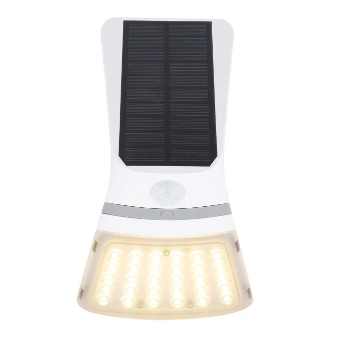 Globo Solar Außenwandleuchte LED Schwarz, 1-flammig, Bewegungsmelder 3 Globo Solar Außenwandleuchte LED Schwarz, 1-flammig, Bewegungsmelder – Bild 3