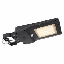 Globo Solar Fassadenstrahler LED Schwarz, 1-flammig, Bewegungsmelder -Außenleuchten Verkäufe globo solar fassadenstrahler 36486 5