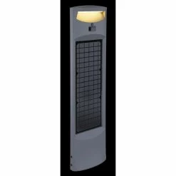 Globo Solar Sockelleuchte LED Anthrazit, 1-flammig, Bewegungsmelder -Außenleuchten Verkäufe globo solar sockelleuchte 36484 6