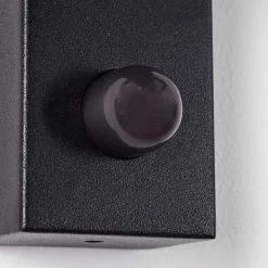 Hofstein Greensboro Aussenwandleuchte Schwarz, 1-flammig, Bewegungsmelder -Außenleuchten Verkäufe greensboro aussenwandleuchte h3369265 13