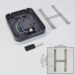 Hofstein Haga Außenwandleuchte LED Schwarz, 1-flammig, Bewegungsmelder -Außenleuchten Verkäufe haga aussenwandleuchte h3438312 4