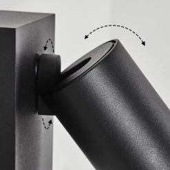 Hofstein Hakamken Außenwandleuchte Schwarz, 1-flammig, Bewegungsmelder -Außenleuchten Verkäufe hakamken aussenwandleuchte h3548035 2