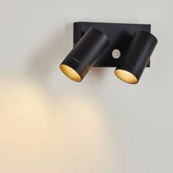 Hofstein Hakamken Außenwandleuchte Schwarz, 2-flammig, Bewegungsmelder 20 Hofstein Hakamken Außenwandleuchte Schwarz, 2-flammig, Bewegungsmelder -Außenleuchten Verkäufe hakamken aussenwandleuchte h3548080 8