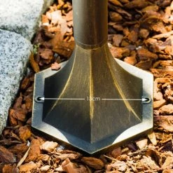 Hofstein Hongkong Außenstehleuchte Messing, Gold, 1-flammig, Bewegungsmelder 15 Hofstein Hongkong Außenstehleuchte Messing, Gold, 1-flammig, Bewegungsmelder -Außenleuchten Verkäufe hongkong aussenstehleuchte 11333lj pir bg 3