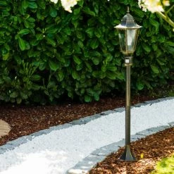 Hofstein Hongkong Außenstehleuchte Messing, Gold, 1-flammig, Bewegungsmelder 20 Hofstein Hongkong Außenstehleuchte Messing, Gold, 1-flammig, Bewegungsmelder -Außenleuchten Verkäufe hongkong aussenstehleuchte 11333lj pir bg 8