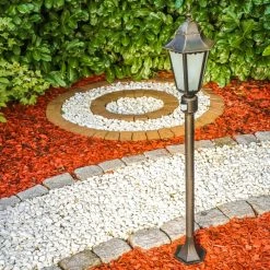 Hofstein Hongkong Frost Außenstehleuchte Braun, Gold, 1-flammig, Bewegungsmelder 27 Hofstein Hongkong Frost Außenstehleuchte Braun, Gold, 1-flammig, Bewegungsmelder -Außenleuchten Verkäufe hongkong frost aussenstehleuchte h3022948 10