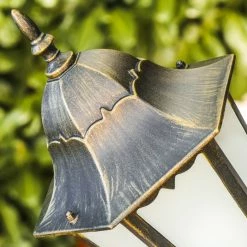 Hofstein Hongkong Frost Außenstehleuchte Braun, Gold, 1-flammig, Bewegungsmelder 21 Hofstein Hongkong Frost Außenstehleuchte Braun, Gold, 1-flammig, Bewegungsmelder -Außenleuchten Verkäufe hongkong frost aussenstehleuchte h3022948 4