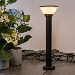 Hofstein Joennierni Wegeleuchte LED Schwarz, 1-flammig, Bewegungsmelder, Farbwechsler -Außenleuchten Verkäufe joennierni wegeleuchte h3580097 10