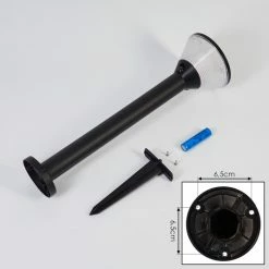 Hofstein Joennierni Wegeleuchte LED Schwarz, 1-flammig, Bewegungsmelder, Farbwechsler -Außenleuchten Verkäufe joennierni wegeleuchte h3580097 4