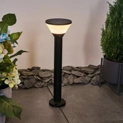 Hofstein Joennierni Wegeleuchte LED Schwarz, 1-flammig, Bewegungsmelder, Farbwechsler -Außenleuchten Verkäufe joennierni wegeleuchte h3580097 6