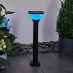 Hofstein Joennierni Wegeleuchte LED Schwarz, 1-flammig, Bewegungsmelder, Farbwechsler -Außenleuchten Verkäufe joennierni wegeleuchte h3580097 8