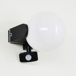 Hofstein Kalfhaga Außenwandleuchte Schwarz, Weiß, 1-flammig, Bewegungsmelder -Außenleuchten Verkäufe kalfhaga aussenwandleuchte h3421079 9