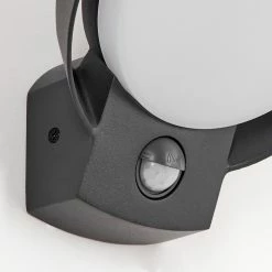 Hofstein Kelo Außenwandleuchte LED Anthrazit, 1-flammig, Bewegungsmelder -Außenleuchten Verkäufe kelo aussenwandleuchte h3581506 2