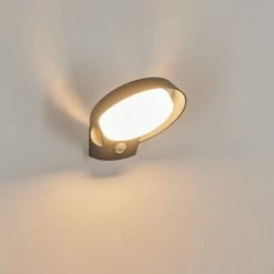 Hofstein Kelo Außenwandleuchte LED Anthrazit, 1-flammig, Bewegungsmelder -Außenleuchten Verkäufe kelo aussenwandleuchte h3581506 9