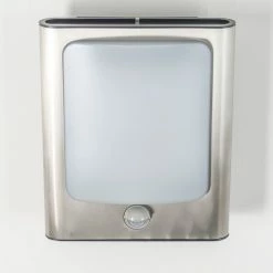 Hofstein Kimola Aussenwandleuchte LED Nickel-Matt, 1-flammig, Bewegungsmelder -Außenleuchten Verkäufe kimola aussenwandleuchte h3022764 12