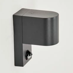 Hofstein Kingstown Au&szlig;enwandleuchte Anthrazit, Transparent, Klar, 1-flammig, Bewegungsmelder -Außenleuchten Verkäufe kingstown aussenwandleuchte h3611401 9