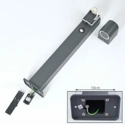 Hofstein Kingstown Wegeleuchte Anthrazit, 1-flammig, Bewegungsmelder -Außenleuchten Verkäufe kingstown wegeleuchte h3581674 4