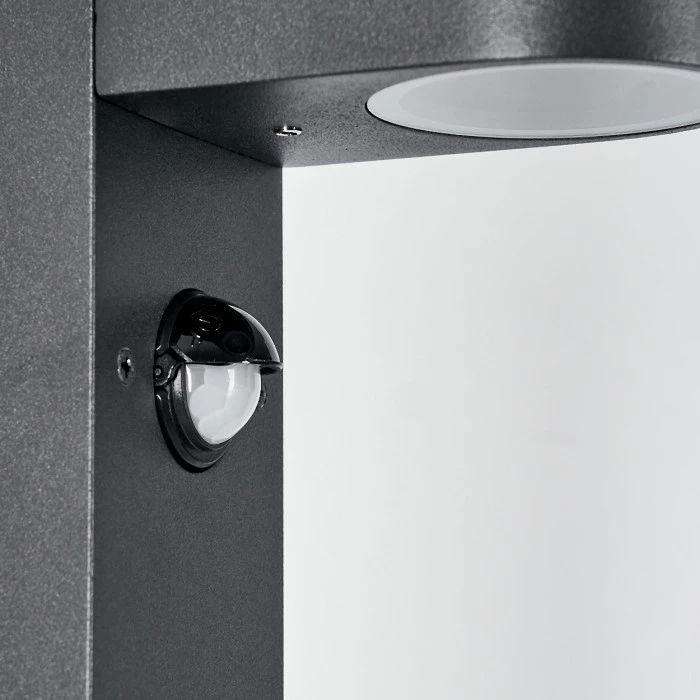 Hofstein Kingstown Wegeleuchte Anthrazit, 1-flammig, Bewegungsmelder 6 Hofstein Kingstown Wegeleuchte Anthrazit, 1-flammig, Bewegungsmelder – Bild 6