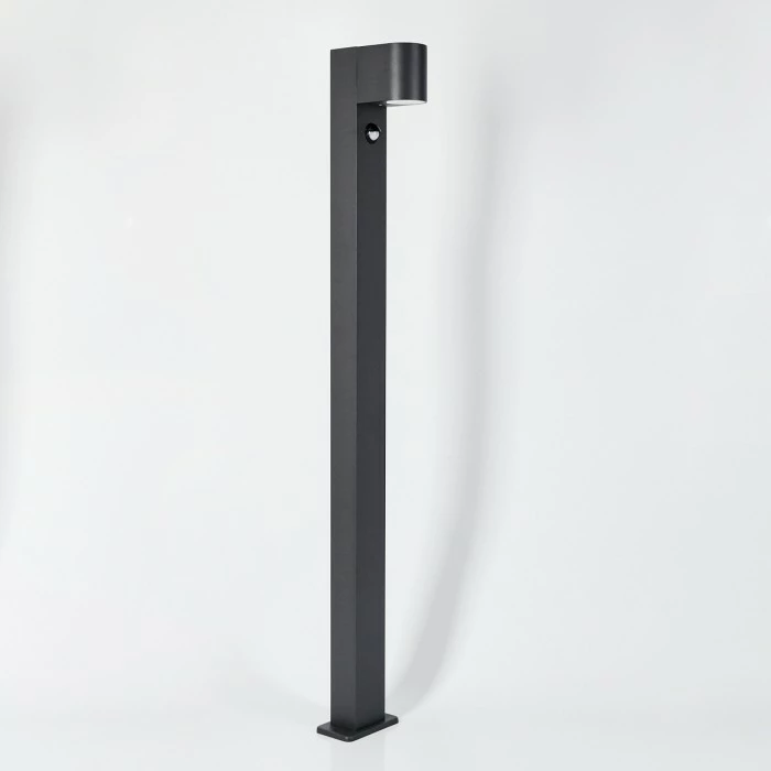 Hofstein Kingstown Wegeleuchte Anthrazit, 1-flammig, Bewegungsmelder 8 Hofstein Kingstown Wegeleuchte Anthrazit, 1-flammig, Bewegungsmelder – Bild 8