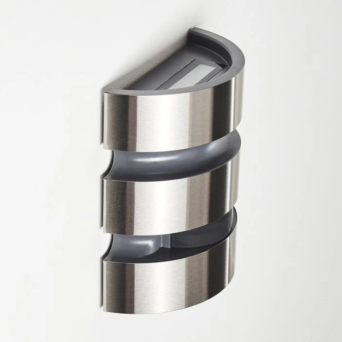 Hofstein Kolding Außenwandleuchte LED Schwarz, Edelstahl, 1-flammig, Bewegungsmelder 13 Hofstein Kolding Außenwandleuchte LED Schwarz, Edelstahl, 1-flammig, Bewegungsmelder – Bild 13