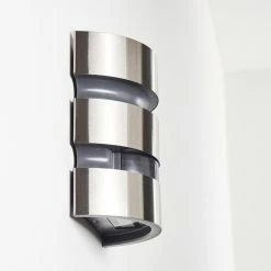 Hofstein Kolding Außenwandleuchte LED Schwarz, Edelstahl, 1-flammig, Bewegungsmelder 26 Hofstein Kolding Außenwandleuchte LED Schwarz, Edelstahl, 1-flammig, Bewegungsmelder -Außenleuchten Verkäufe kolding aussenwandleuchte h3305966 8