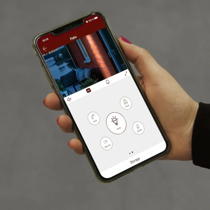 Konstsmide Leuchten Konstsmide Camera-Smart-Light Außenwandleuchte LED Schwarz, 1-flammig, Bewegungsmelder 4 Konstsmide Leuchten Konstsmide Camera-Smart-Light Außenwandleuchte LED Schwarz, 1-flammig, Bewegungsmelder – Bild 4