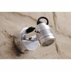 Konstsmide Leuchten Konstsmide Monza Au&szlig;enwandleuchte LED Aluminium, Edelstahl, 3-flammig, Bewegungsmelder -Außenleuchten Verkäufe konstsmide monza aussenwandleuchte 7941 310 5