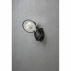 Konstsmide Leuchten Konstsmide Prato Batterie Wandleuchte LED Schwarz, 1-flammig, Bewegungsmelder -Außenleuchten Verkäufe konstsmide prato batterie wandleuchte 7695 750 4