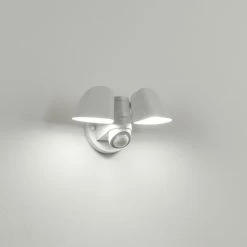 Hofstein Langra Au&szlig;enwandleuchte LED Wei&szlig;, 1-flammig, Bewegungsmelder -Außenleuchten Verkäufe langra aussenwandleuchte h3460276 6