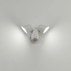 Hofstein Langra Au&szlig;enwandleuchte LED Wei&szlig;, 1-flammig, Bewegungsmelder -Außenleuchten Verkäufe langra aussenwandleuchte h3460276 8