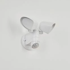 Hofstein Langra Au&szlig;enwandleuchte LED Wei&szlig;, 1-flammig, Bewegungsmelder -Außenleuchten Verkäufe langra aussenwandleuchte h3460276 9