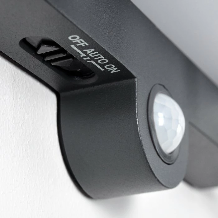 Hofstein Lansing Solar-Außenwandleuchte LED Anthrazit, 1-flammig, Bewegungsmelder 14 Hofstein Lansing Solar-Außenwandleuchte LED Anthrazit, 1-flammig, Bewegungsmelder – Bild 14