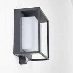 Hofstein Lansing Solar-Außenwandleuchte LED Anthrazit, 1-flammig, Bewegungsmelder 20 Hofstein Lansing Solar-Außenwandleuchte LED Anthrazit, 1-flammig, Bewegungsmelder -Außenleuchten Verkäufe lansing solar aussenwandleuchte h3333181 4