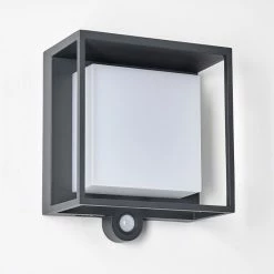 Hofstein Lansing Solar-Außenwandleuchte LED Anthrazit, 1-flammig, Bewegungsmelder 25 Hofstein Lansing Solar-Außenwandleuchte LED Anthrazit, 1-flammig, Bewegungsmelder -Außenleuchten Verkäufe lansing solar aussenwandleuchte h3333181 9