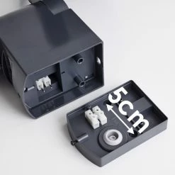 Hofstein Larvik Außenwandleuchte LED Anthrazit, 1-flammig, Bewegungsmelder -Außenleuchten Verkäufe larvik aussenwandleuchte h3303375 do1 19