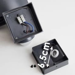 Hofstein Larvik Au&szlig;enwandleuchte LED Anthrazit, 1-flammig, Bewegungsmelder -Außenleuchten Verkäufe larvik aussenwandleuchte h3303399 do1 17