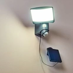 Hofstein Larvik Außenwandleuchte LED Anthrazit, 1-flammig, Bewegungsmelder -Außenleuchten Verkäufe larvik aussenwandleuchte h3303931 do1 15