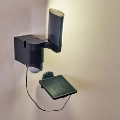 Hofstein Larvik Außenwandleuchte LED Anthrazit, 1-flammig, Bewegungsmelder -Außenleuchten Verkäufe larvik aussenwandleuchte h3303931 do1 3