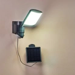 Hofstein Larvik Außenwandleuchte LED Anthrazit, 1-flammig, Bewegungsmelder -Außenleuchten Verkäufe larvik aussenwandleuchte h3303931 do1 6