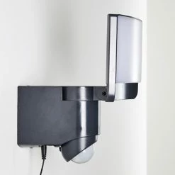 Hofstein Larvik Außenwandleuchte LED Anthrazit, 1-flammig, Bewegungsmelder -Außenleuchten Verkäufe larvik aussenwandleuchte h3303931 do1 8