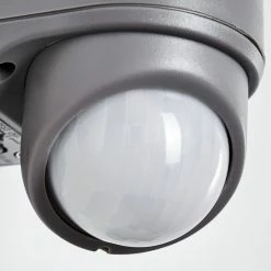 Hofstein Larvik Solar-Au&szlig;enwandleuchte LED Grau, 1-flammig, Bewegungsmelder -Außenleuchten Verkäufe larvik solar aussenwandleuchte h3303900 do1 10