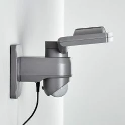 Hofstein Larvik Solar-Au&szlig;enwandleuchte LED Grau, 1-flammig, Bewegungsmelder -Außenleuchten Verkäufe larvik solar aussenwandleuchte h3303900 do1 11