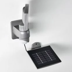 Hofstein Larvik Solar-Au&szlig;enwandleuchte LED Grau, 1-flammig, Bewegungsmelder -Außenleuchten Verkäufe larvik solar aussenwandleuchte h3303900 do1 4
